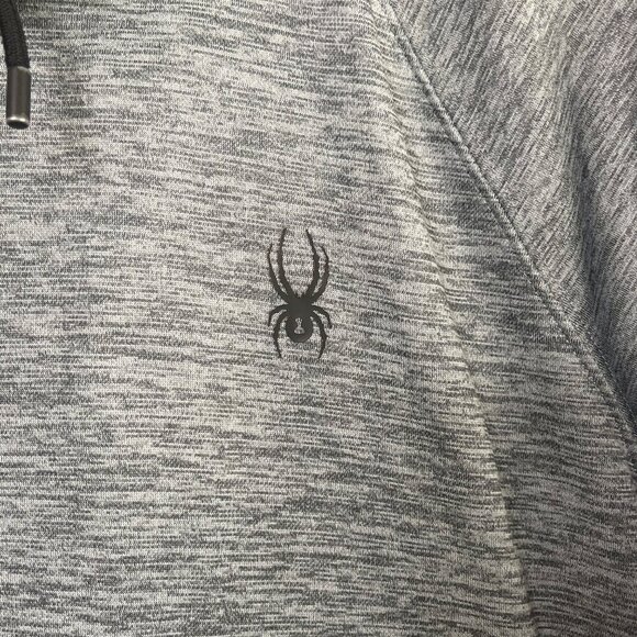 Spyder ProWeb Hoodie – Size Medium – Gray – Style SPM803 - Picture 4 of 11